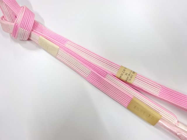未使用品　正絹　手組帯締め
